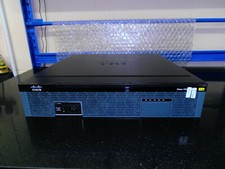 Cisco 2921/K9 2921 ISR ipbasek9, Security Data(RTU) Fitted WIC-1AM-V2 ADv Prot
