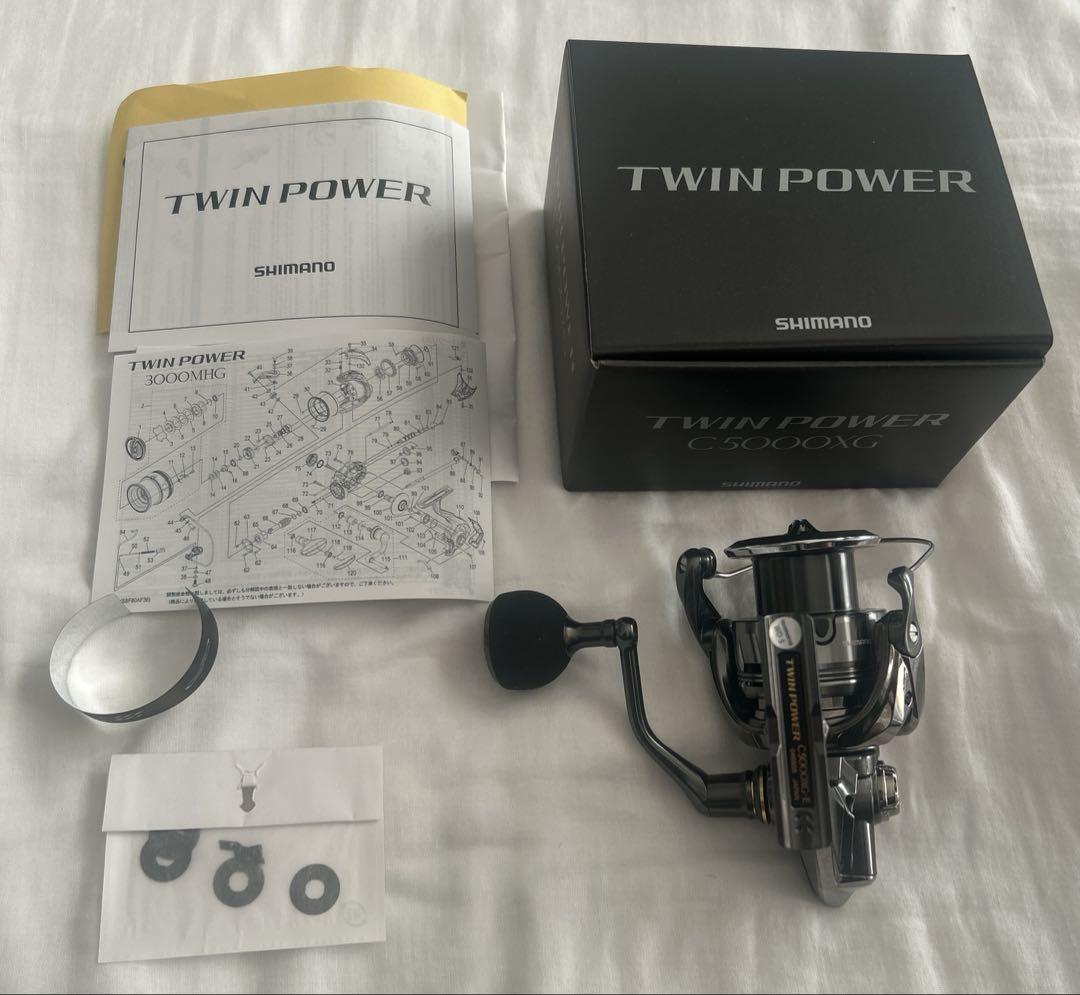 [新品未使用] SHIMANO 24TWIN POWER C5000XG Shimano 24 TWIN POWER C5000XG Spinning Reel Fishing | eBay