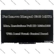 14.0"1920x1080 LCD Display Touch Screen Assembly for Lenovo Ideapad C340 14IWL