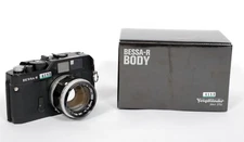 NOS Voigtlander Bessa R 35mm Rangefinder camera with Canon 50mm F1.4 lens #4113