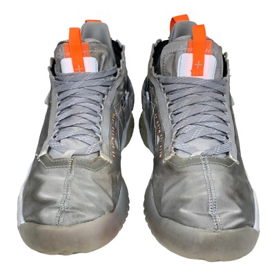 Jordan Proto React Wolf Grey BV 1654-008 Grey/platinum/Orange Size 9.5 Jordan Proto React Wolf Grey BV 1654-008 Grey/platinum  main image 2