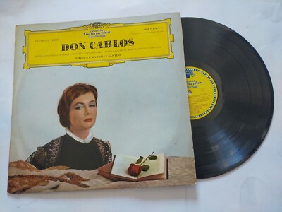 LP Vinyl 33T Grün ''Don Carlos'' Gabriele Santini EM