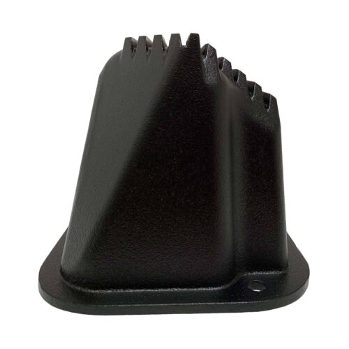 Ford FE All Finned Tall Black Valve Covers - Die-Cast Aluminum - Ansen USA - Picture 4 of 7