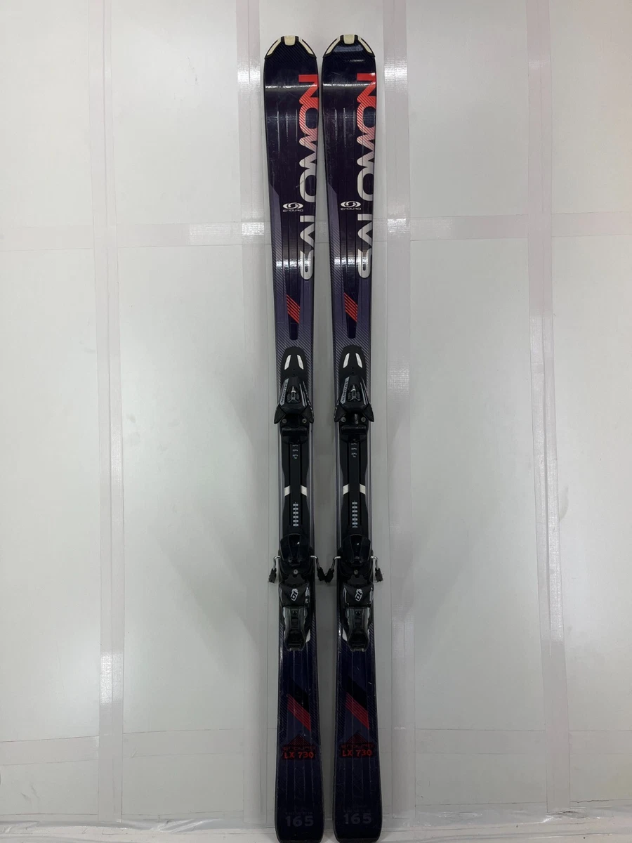 het einde Touhou Donker worden USED 165 cm Salomon Enduro LX730 All Mountain Carving Ski w/ Salomon L10  Binding | eBay