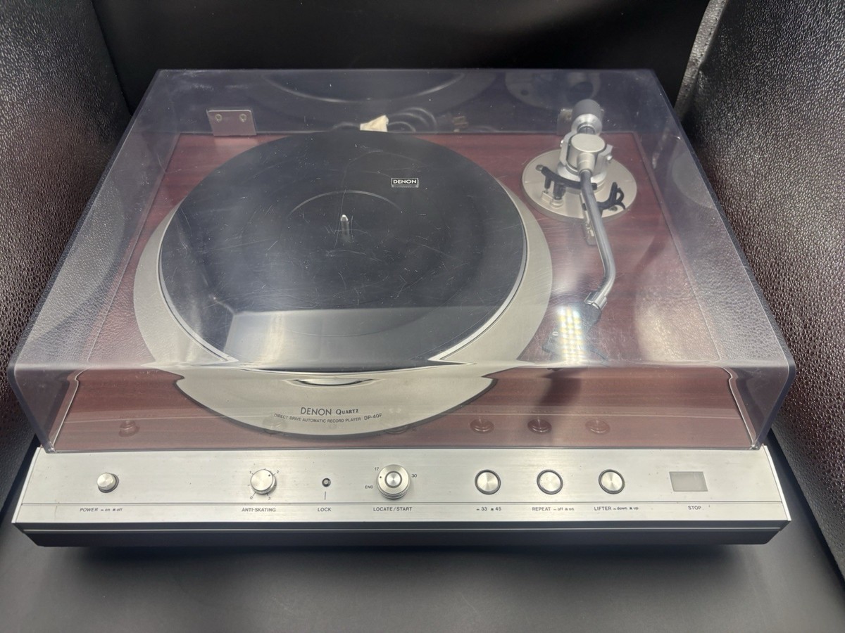 DP-40F Direct Drive Turntable-Exceptional Condition, Serviced, | eBay