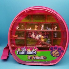 Playset Mini Friends Backpack Animal Swing Precious Games PVC Miniatures RARE