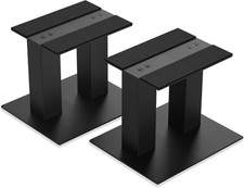 Desktop Speaker Stands Pair For Small Medium Bookshelf Speakers Steel Height 6