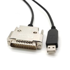1.8M USB To DB25 Parallel Printer Cable FTDI Chip Male To Male Serial Port