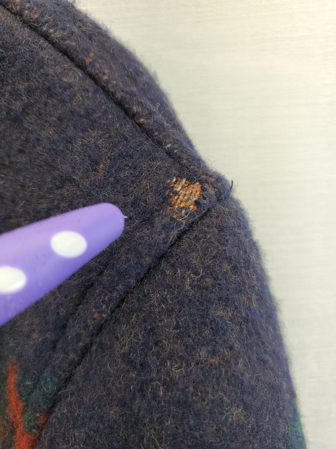 VTG Pendleton Wool Moose Canoe Leaf Northwoods Ca… - image 9