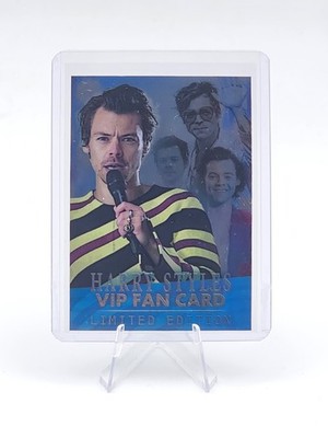 HARRY STYLES VIP FAN CARD LIMITED EDITION - PANINI POP STARS 2025 SAMMLERSTÜCK