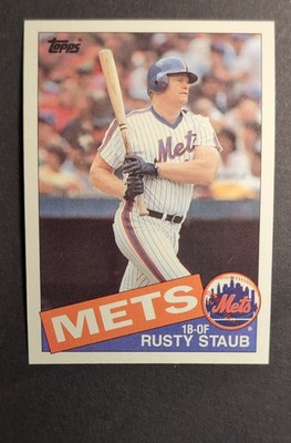 1985 Topps - Rusty Staub #190