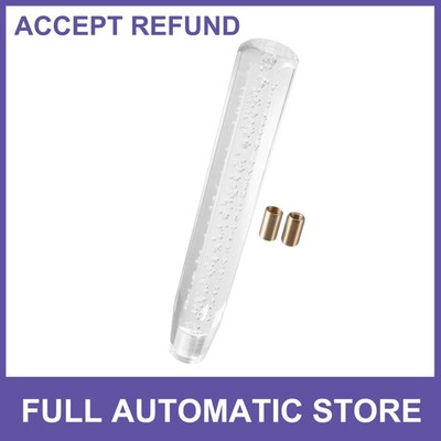 ONE Gear Shift Knob Stick 30cm Faux Crystal Universal for Vehicle Acrylic Clear