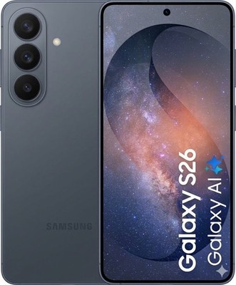 Samsung Galaxy S26 256GB Black SM-S942B/DS 5G Neu original versiegelt