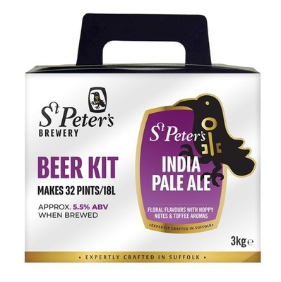 St Peters Brewery India Pale Ale IPA Bier Set 32 Pints Homebrew Brewing