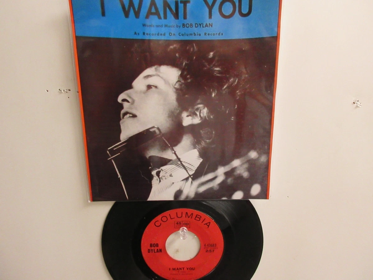 Bob Dylan アイ・ウォント・ユー 7インチレコード Bob Dylan I Want You for sale | eBay