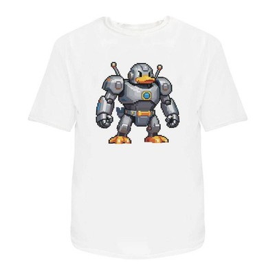 Unisex T-Shirt ''Robot War Duck'' - 100% Baumwolle (S-XXL) (TA059427)