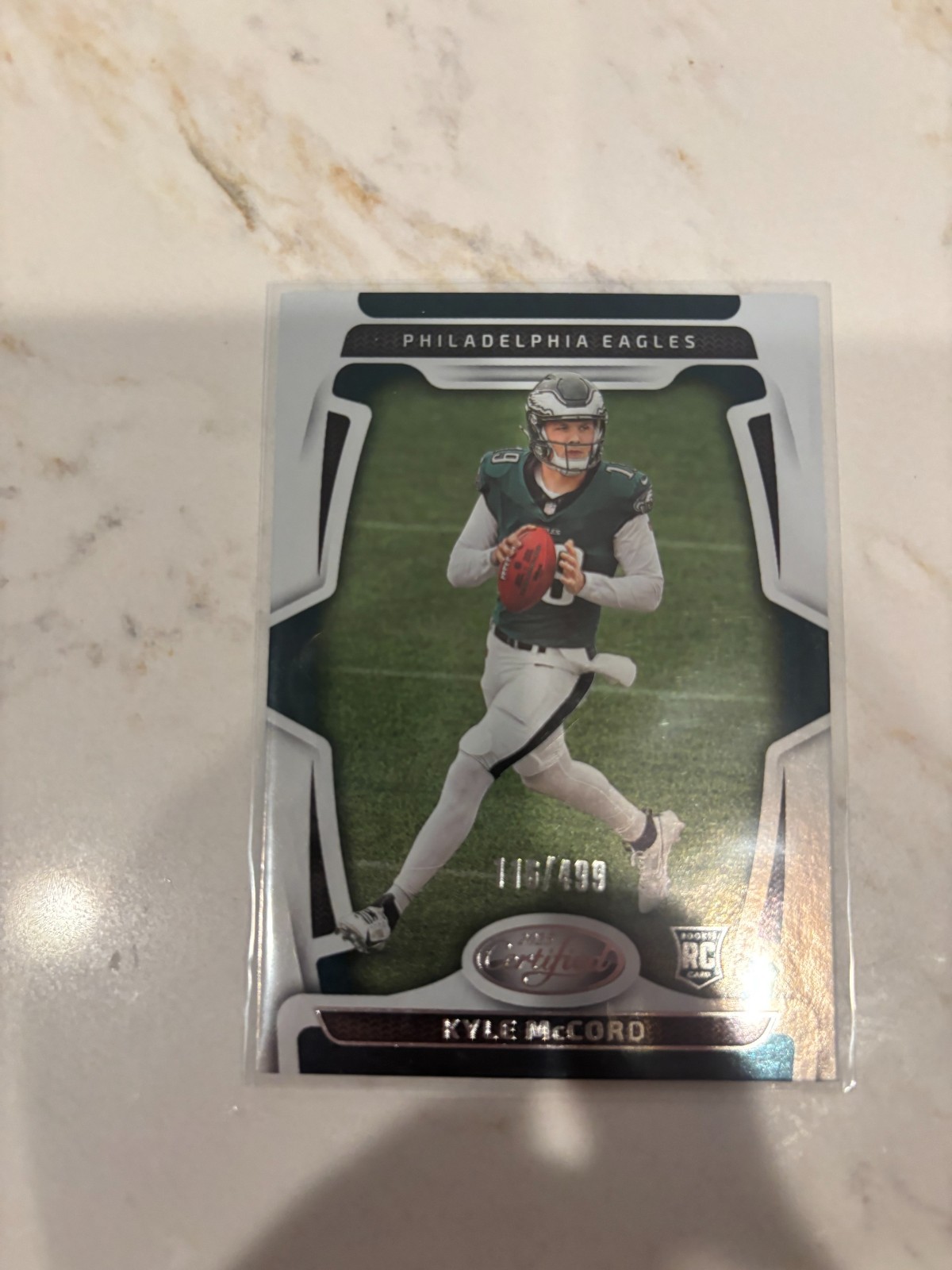 2025 Panini Certified - Rookies Kyle McCord #145 /499 (RC)