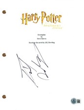 Daniel Radcliffe Signed Harry Potter and the Sorcerer's Stone Script Beckett COA