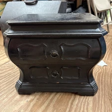 Vintage commode bombe dresser made in italy With Jewelry Top