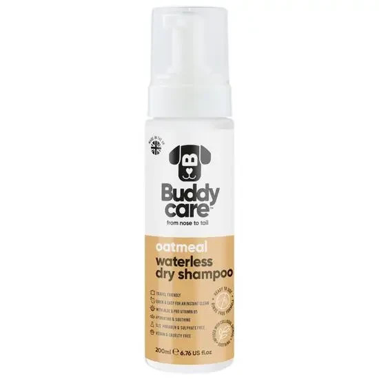 Buddycare Waterless Oatmeal Dog Shampoo