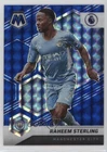 2021 Panini Mosaic Premier League Soccer Blue Raheem Sterling #18