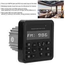 Auto Mp3 Player Usb Radio Sound System Ip66 Waterproof For Marine Boat