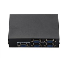 4 Port VGA Video Selector Switch 4 In 1 Out VGA Switcher 4x1 VGA Switch Box