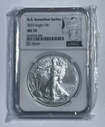 2023 1 oz American Silver Eagle Coin NGC MS70 U.S. Invention Series Kevlar