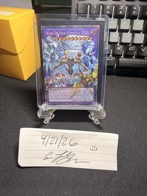 Yu-Gi-Oh! Wake Up Your Elemental HERO RA05 -EN142 Starlight 1st Ed 2500/2100
