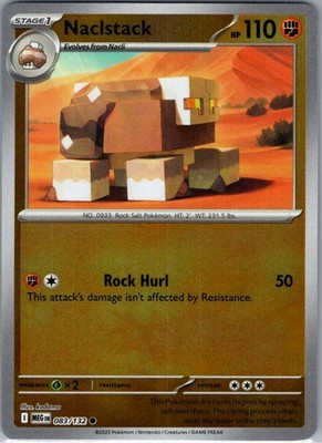 Naclstack 083/132 Reverse Holo ME01: Mega Evolution NM