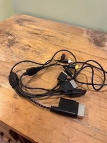 Atari 2600 *UNTESTED* With 4 Controllers & 4 Paddle Controllers, Additional Wire