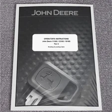 John Deere 1110G T2 RL 1210G T2 RL 1510G T2 RL Owners Operators Manual - F723236