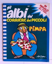 GLI ALBI DEL CORRIERE DEI PICCOLI N.1 altan PIMPA 1981 con ADESIVI