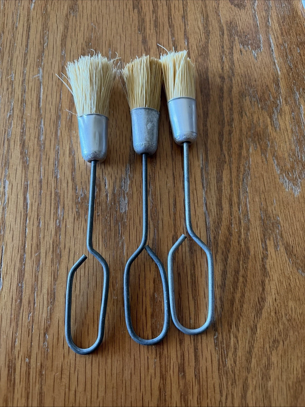 Set 3 Vintage Fuller Brush Basting Pastry BBQ Metal Handle Bristle Brush
Opens in a new window or ta