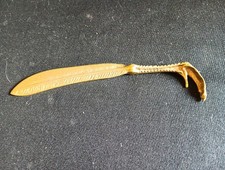 Coupe Papier Plume Serre D'aigle En Bronze L 22.5cm