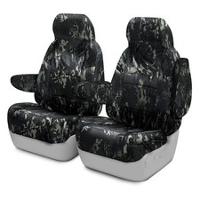 For Honda Civic Del Sol 93-97 Seat Cover Multicam 1st Row Camo Ballistic Black