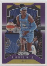 2020 Panini Prizm WNBA Purple Prizm 84/125 Diamond DeShields #74 n3g