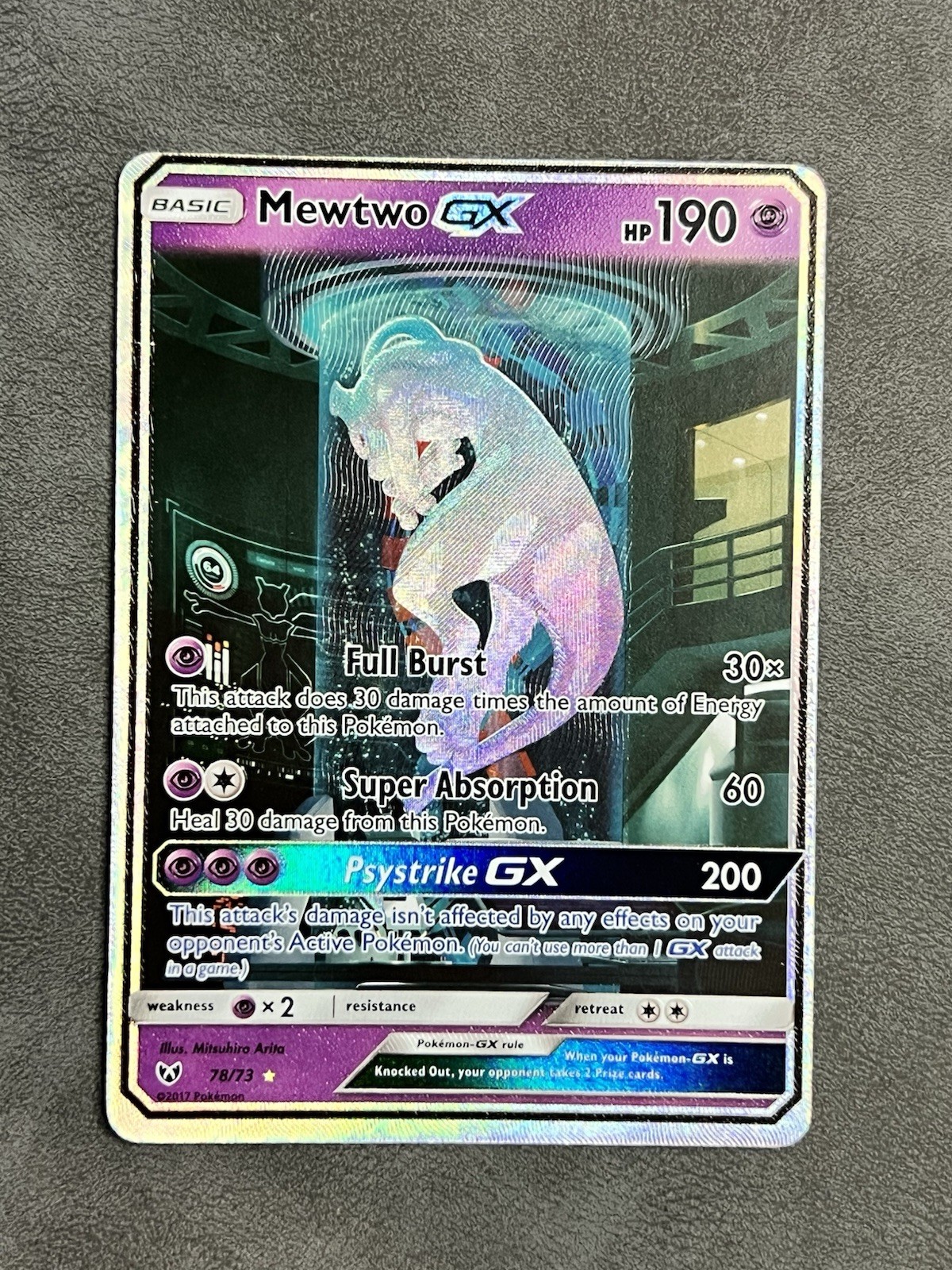 Mewtwo GX 2017 Sun & Moon: Shining Legends #78/73 Holo (Secret Shining) Price Guide - Sports Card Investor Mewtwo GX 2017 Sun & Moon: Shining Legends #78/73 Holo (Secret Shining) Price Guide - Sports Card Investor