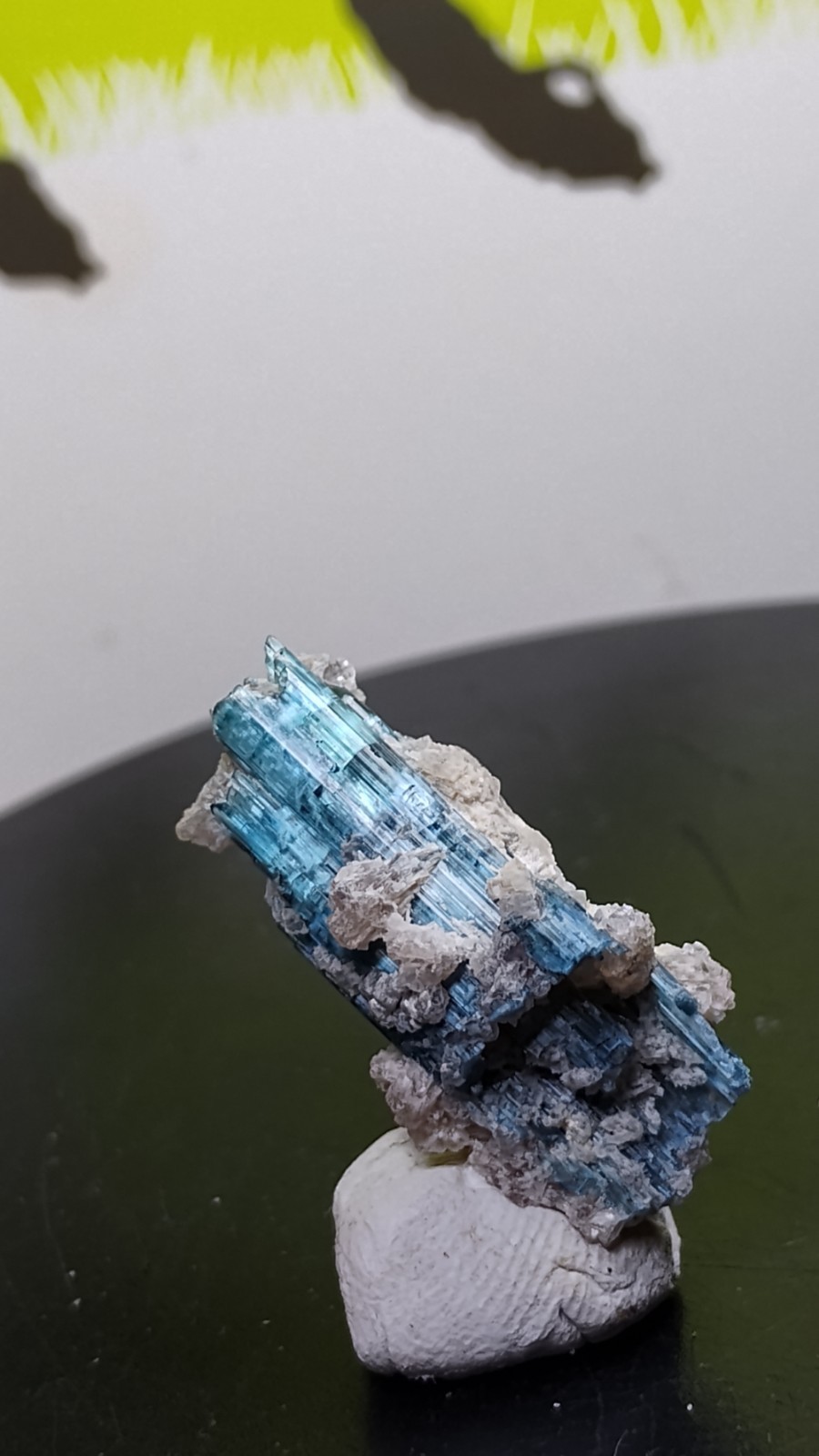 Paraiba Copper Bearing Tourmaline Brazil hollow Crystal Christmas Sale