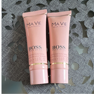 HUGO BOSS BOSS Ma Vie Pour Femme Damen Duschlotion Lotion 2x50 ml Probegröße