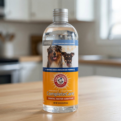 Complete Care Dental Water Additive for Dogs - 16 Fl Oz, Fresh Breath Solution