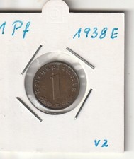 1 Pfennig 1938 E