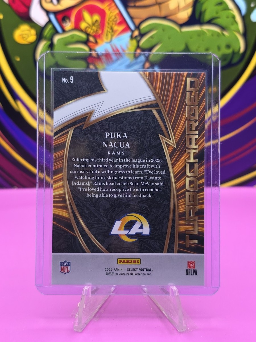 2025 Panini Select Puka Nacua - Turbocharged No.9 | eBay