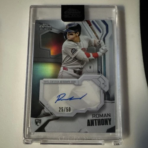 2026 Topps Chrome Black Roman Anthony Ivory Autographs (RAW)