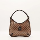 Sac Gucci Abbey D-Ring Hobo Toile monogrammée Beige Vintage Authentique