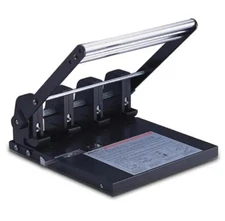 931D Four-Hole Adjustable Hole Punch for Loose-Leaf Paper Manual Hole Punch