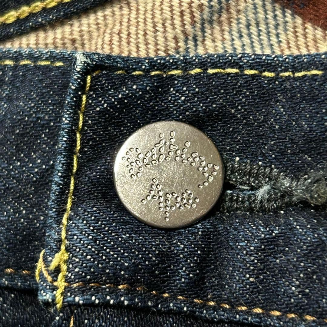 A Bathing Ape Denim Pants Jeans Indigo Blue XL Inseam 86cm BA0226134 thumbnail 10