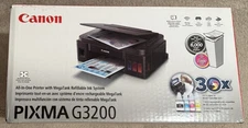BRAND NEW CANON PIXMA MEGATANK G3200 WIRELESS ALL-IN-ONE INKJET PRINTER NIB