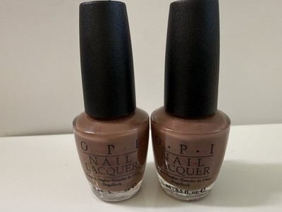 2 x OPI LOS ANGELES LATTE (NL S61)