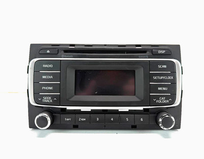 2016-2017 KIA RIO CENTER RADIO AUDIO CD PLAYER RECEIVER OEM, 96170-1W960CA